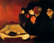 爱德华 蒙克 : By the Deathbed